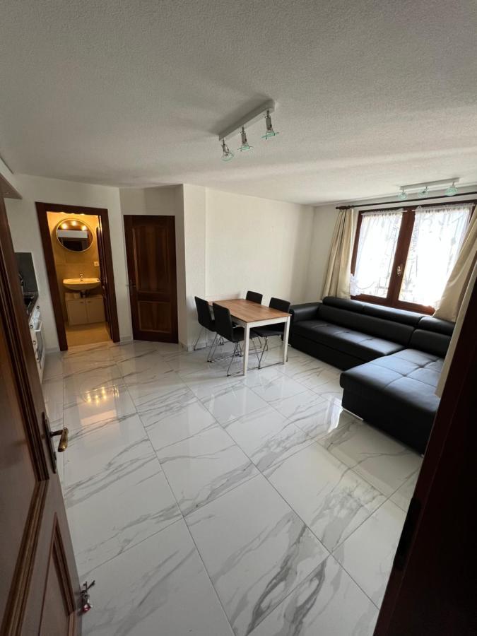 Tiny Apartment With Amazing View, Garden & Terras Schattdorf المظهر الخارجي الصورة